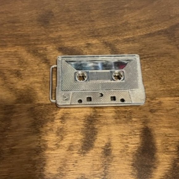 Accessories Vintage Metal Cassette Tape Belt Buckle Poshmark